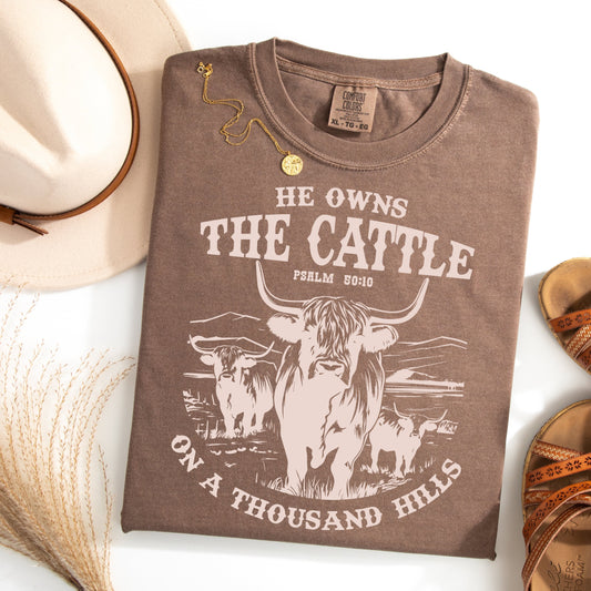 Cattle On A Thousand Hills Tee.