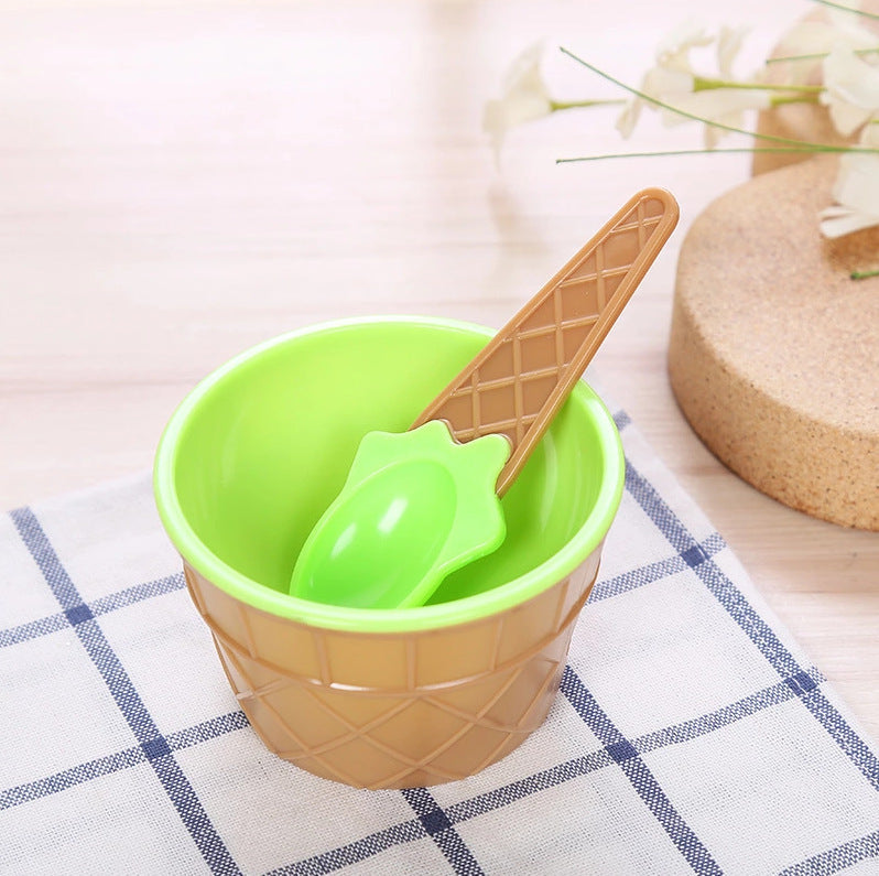 *RTS: Ice Cream Bowl and Spoon Set*