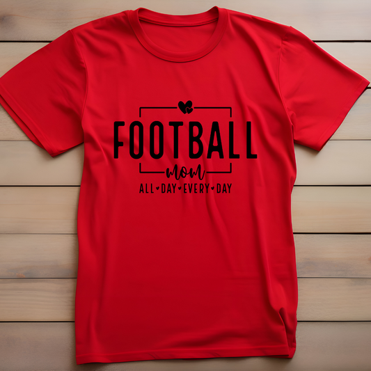 Football Mom All Day Tee