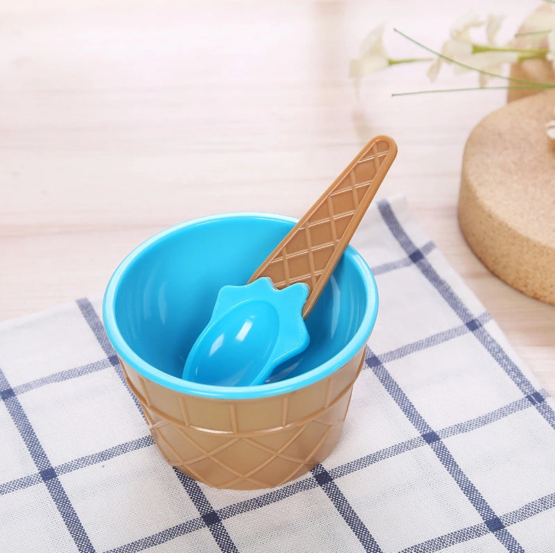 *RTS: Ice Cream Bowl and Spoon Set*