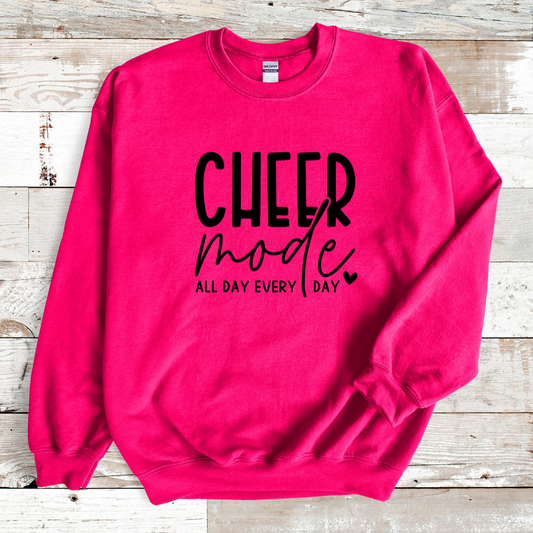 Cheer Mode Crew- Adult