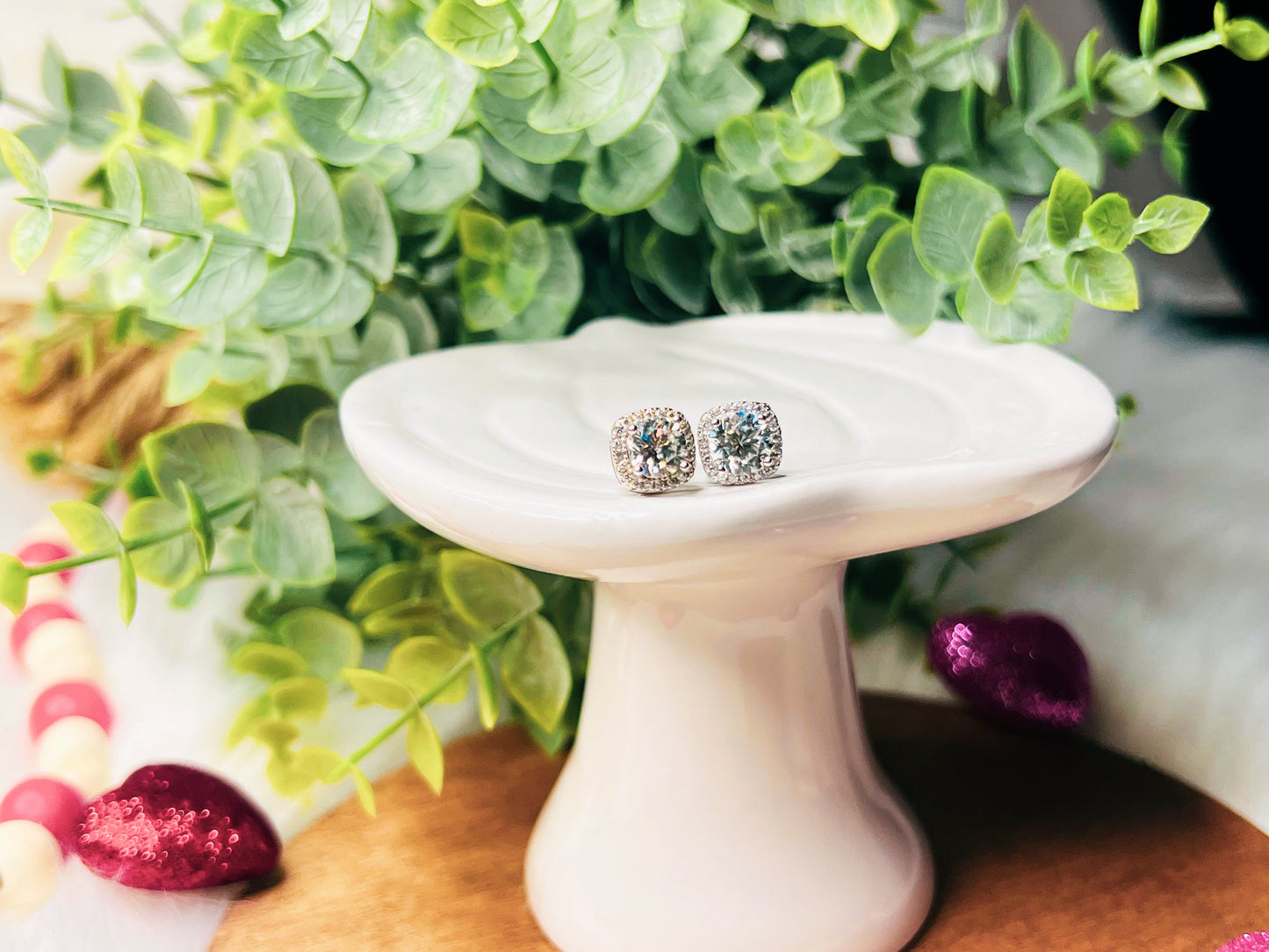 PREORDER:  Moissanite Stud Earrings