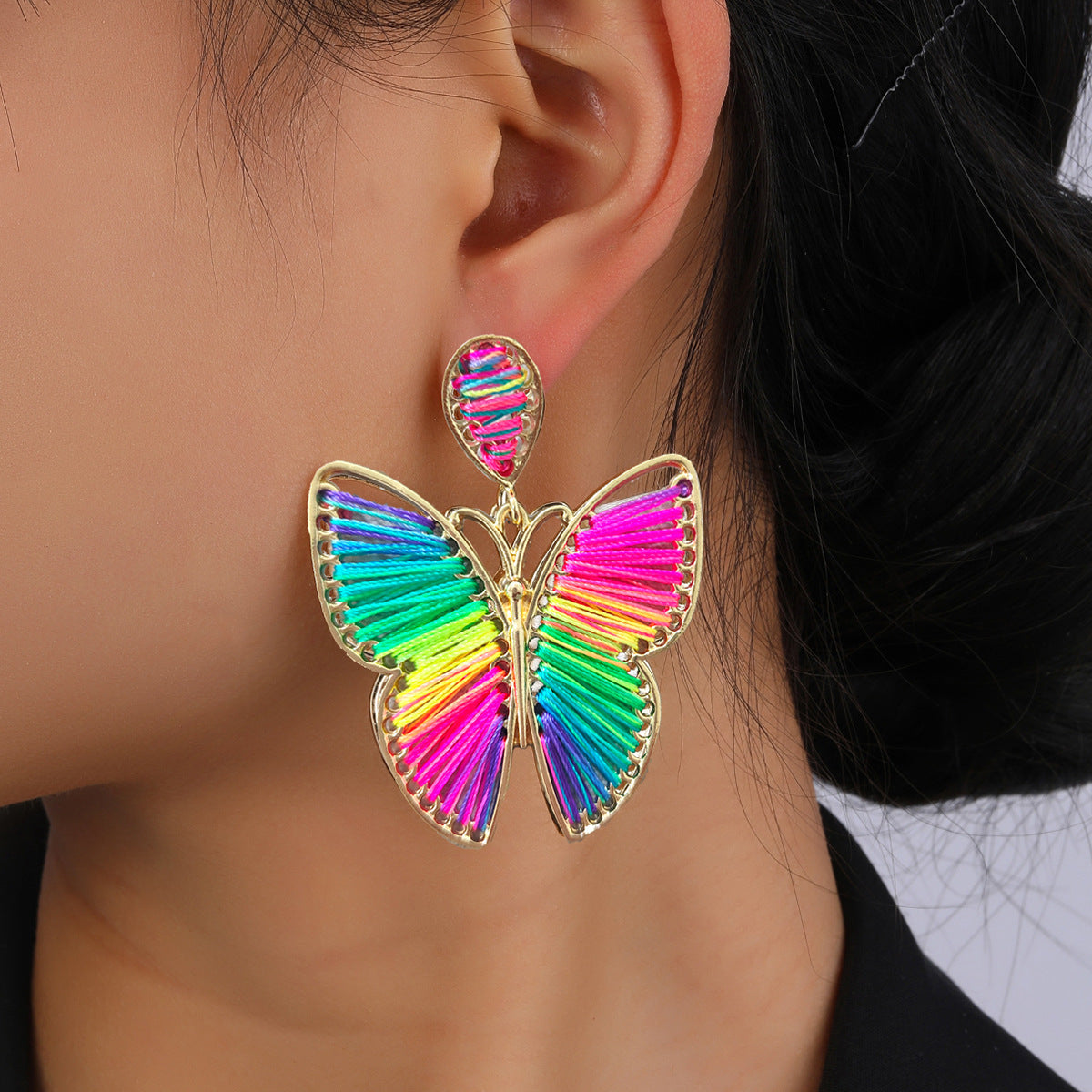 *RTS* Spring Butterfly Drop Studs