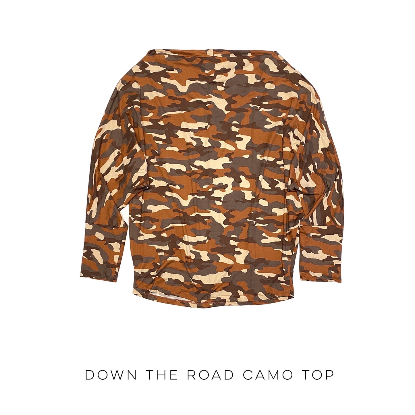 Down the Road Camo Top