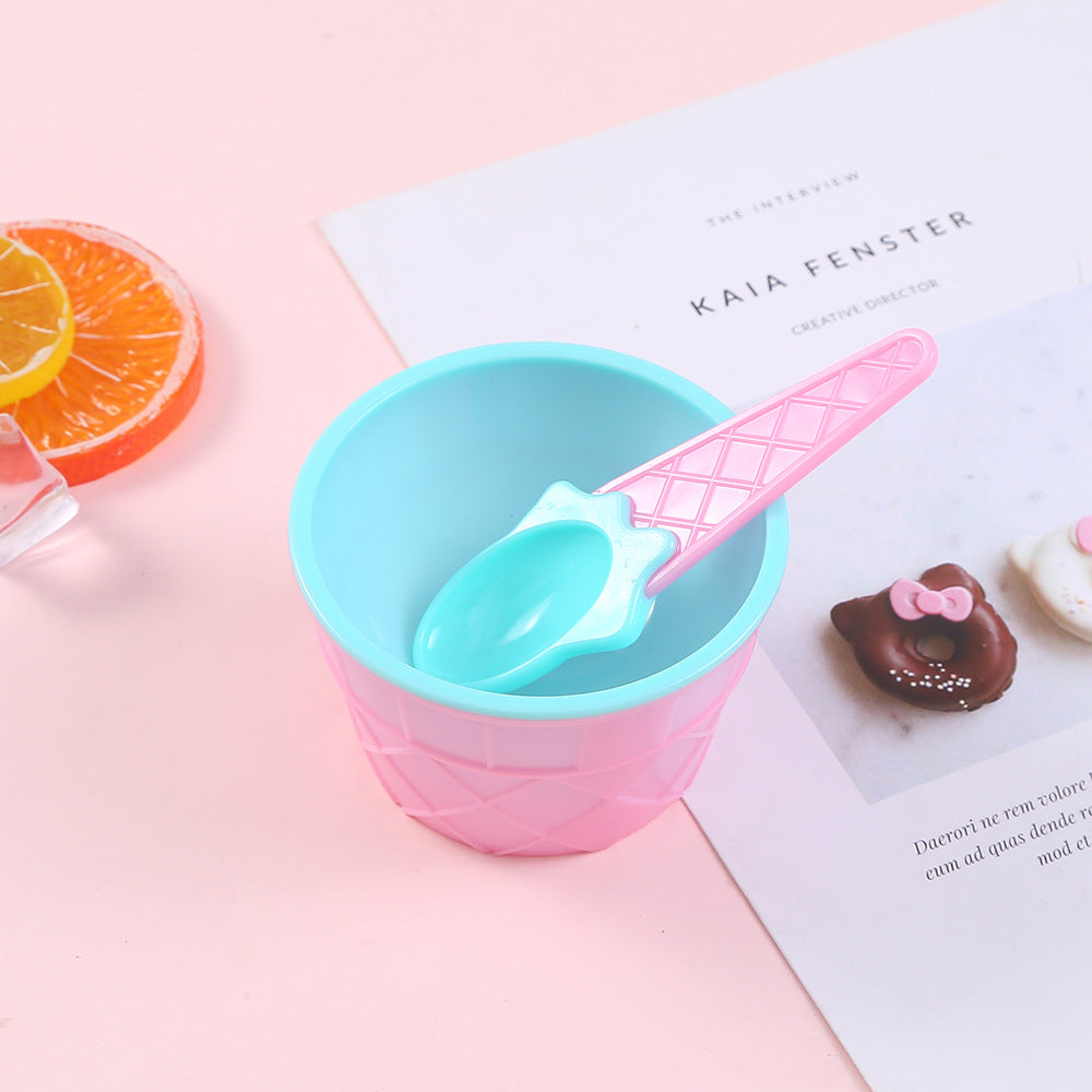 *RTS: Ice Cream Bowl and Spoon Set*