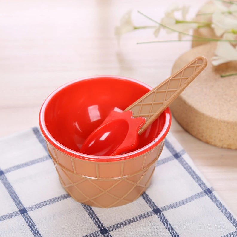 *RTS: Ice Cream Bowl and Spoon Set*