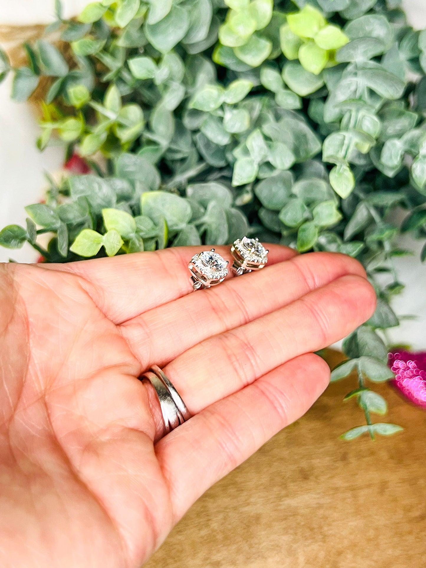 PREORDER:  Moissanite Stud Earrings