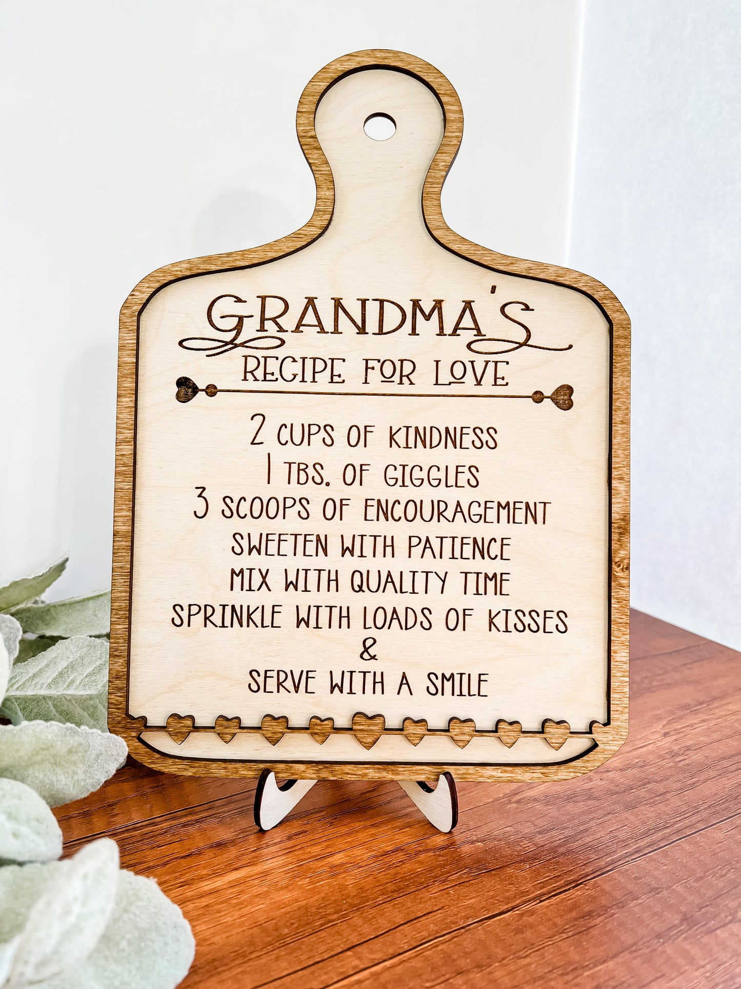 Grandma’s Love Decor Cutting Board