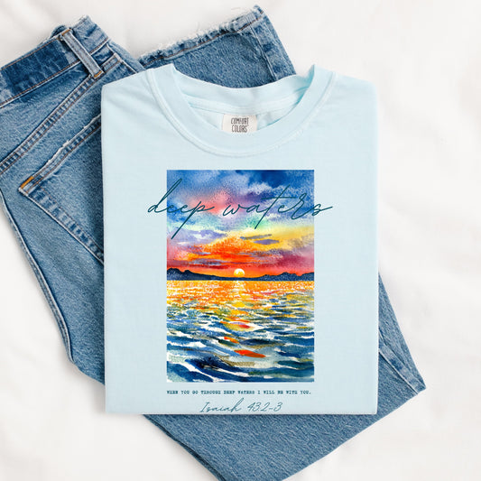 Through Deep Waters Tee.