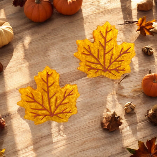 Golden Leaf Vent Clip Set