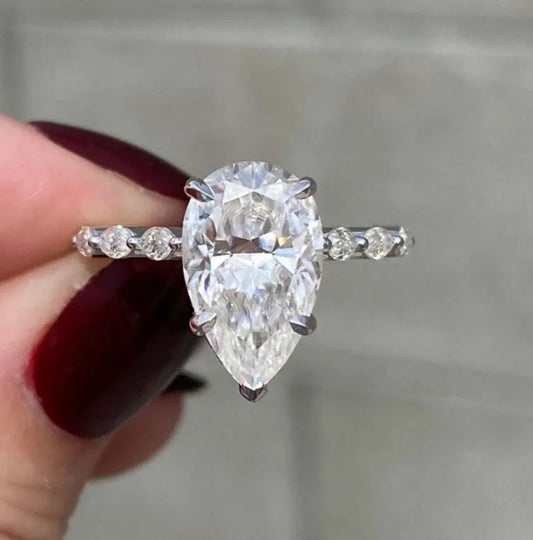 Preorder: Pear Shaped Engagement Style Ring