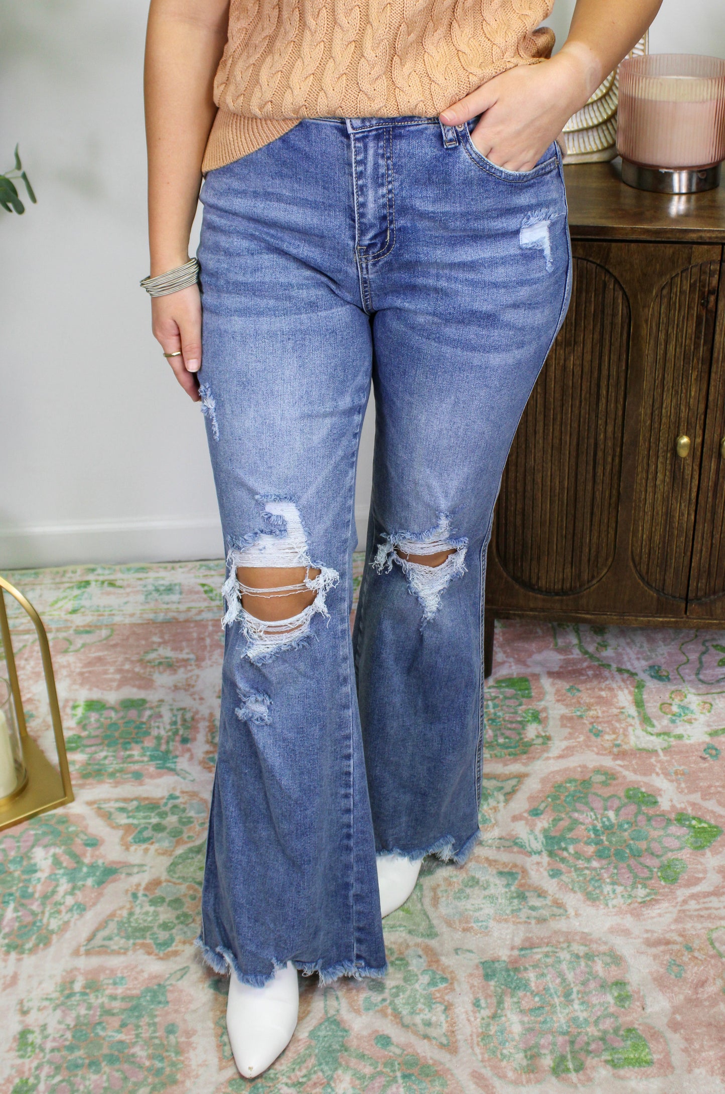 Light Distressed Flares RTS