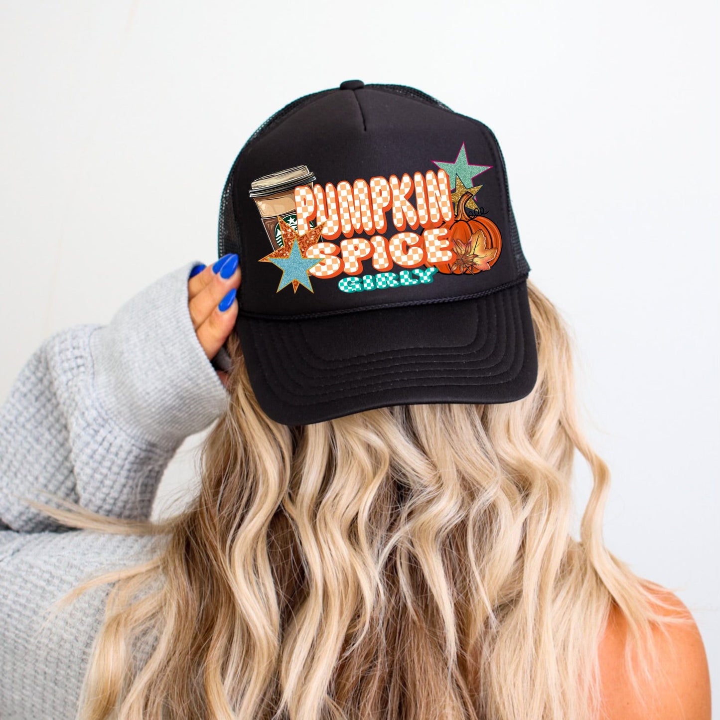 Pumpkin Spice Girly Hat