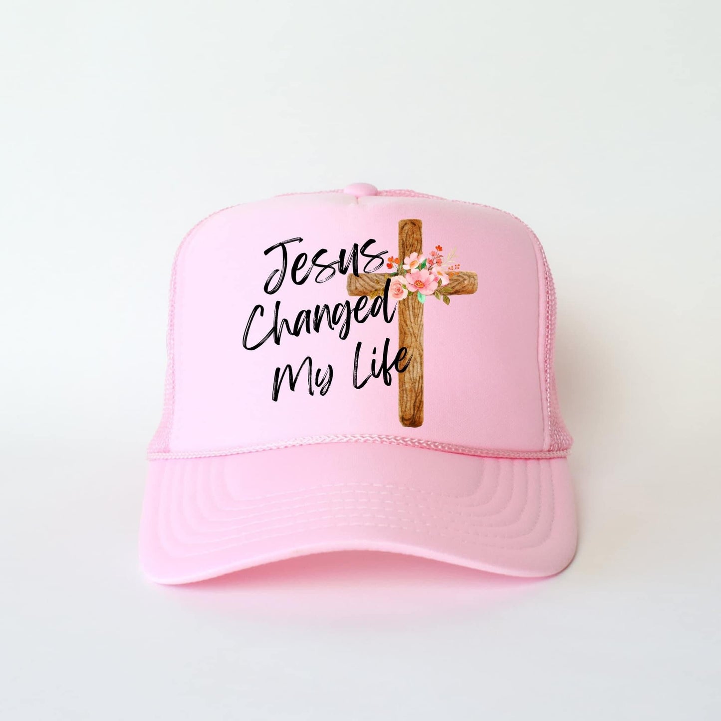 Jesus Changed My Life Hat