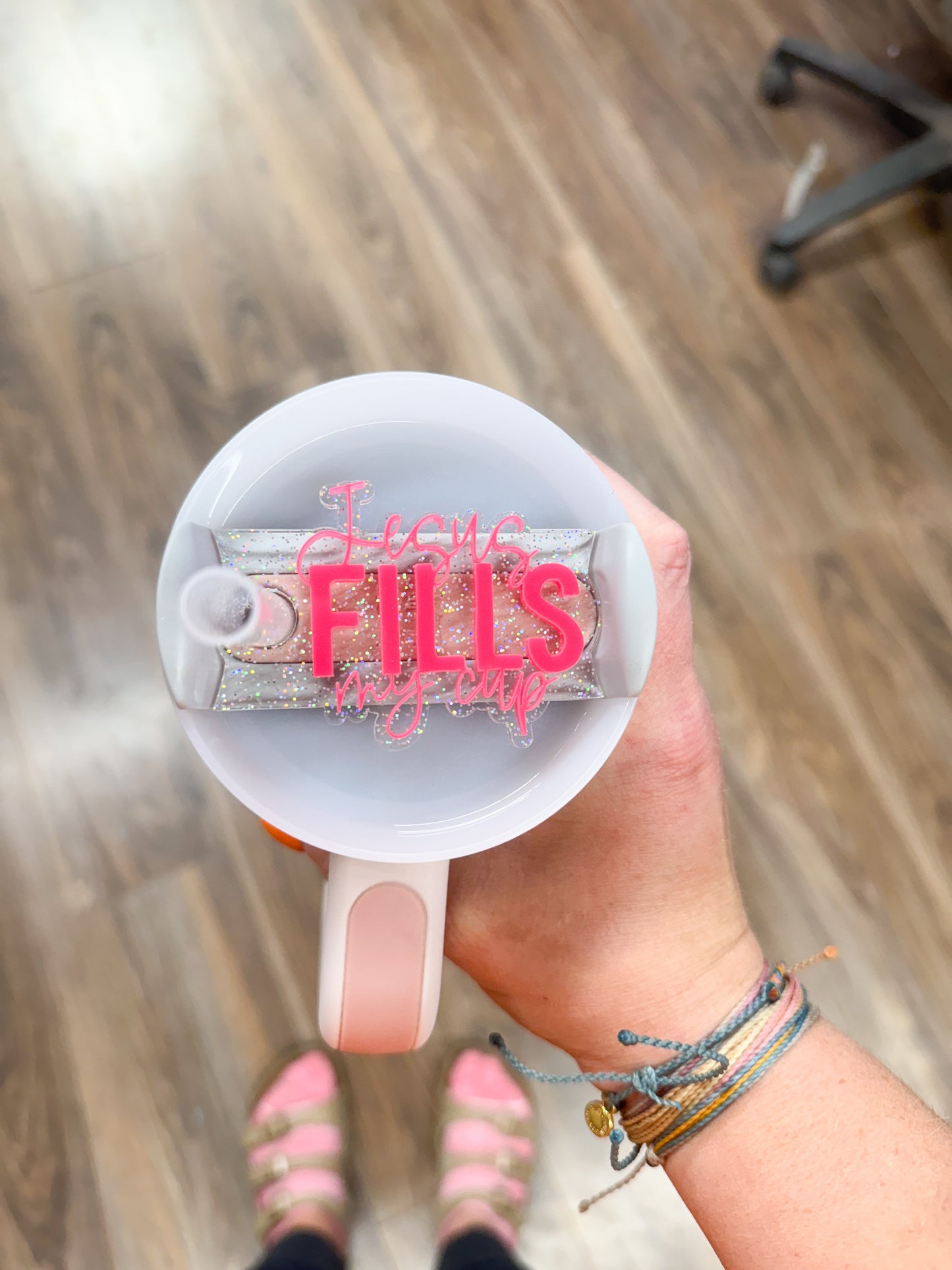 Jesus Fills My Cup Topper
