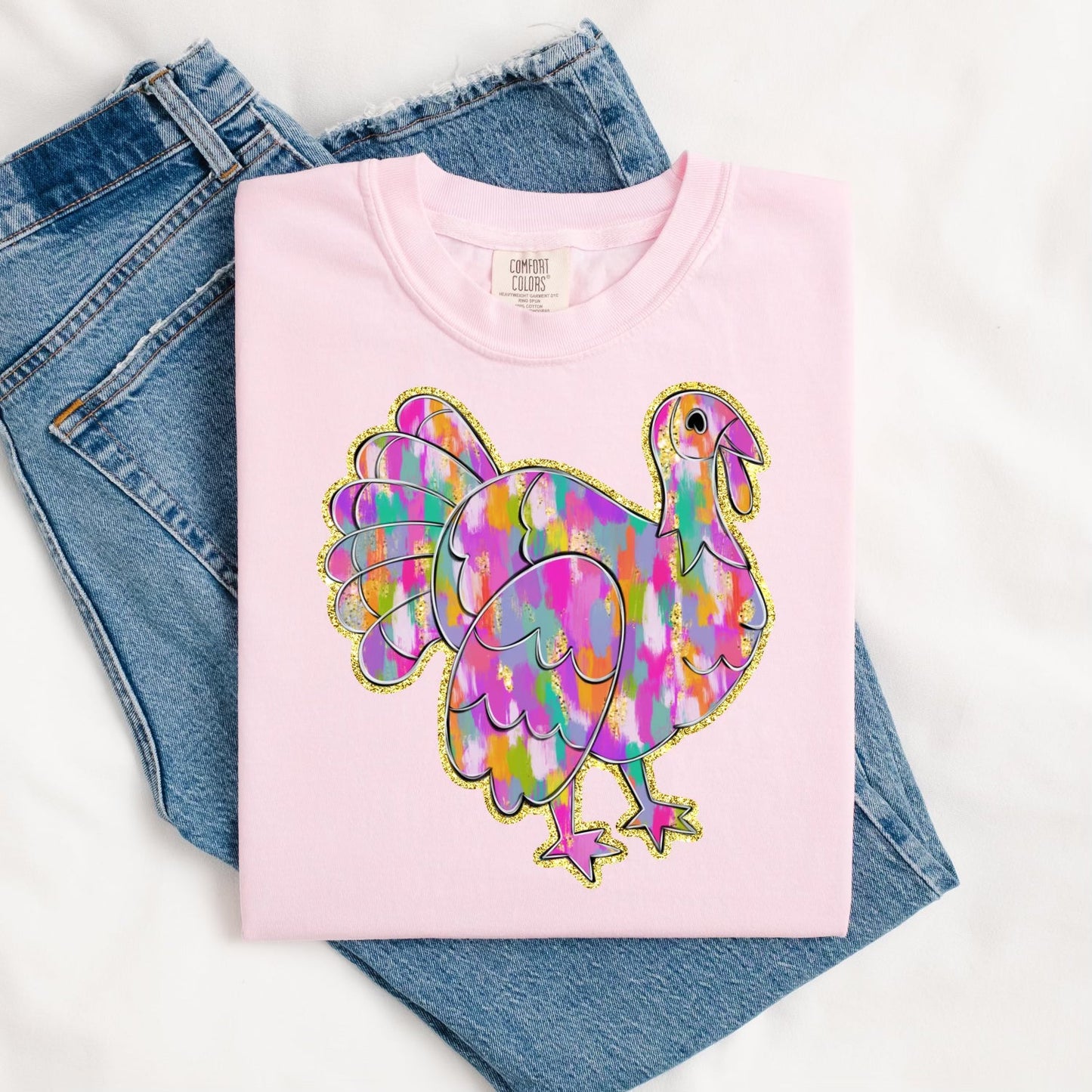 Watercolor Turkey Tee.