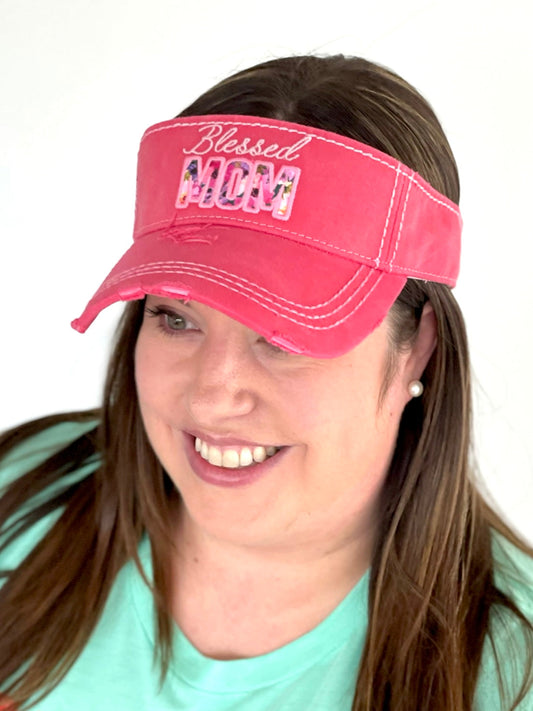 Blessed Mom Visor