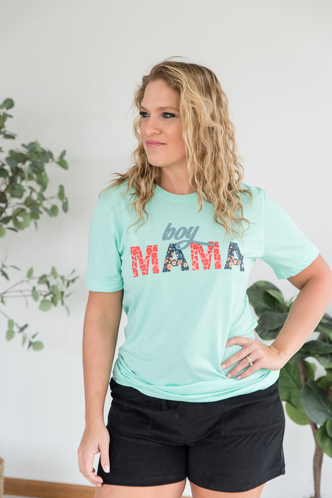 Boy Mama Graphic Tee