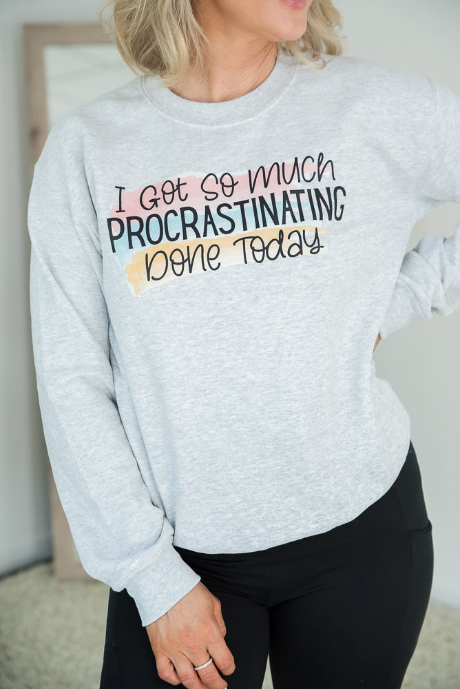 So Much Procrastinating Crewneck