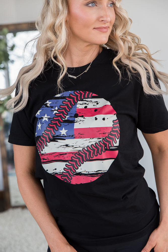 American Baseball Graphic Tee