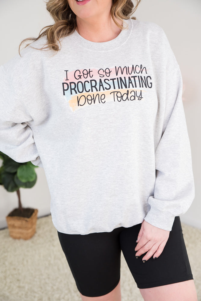 So Much Procrastinating Crewneck