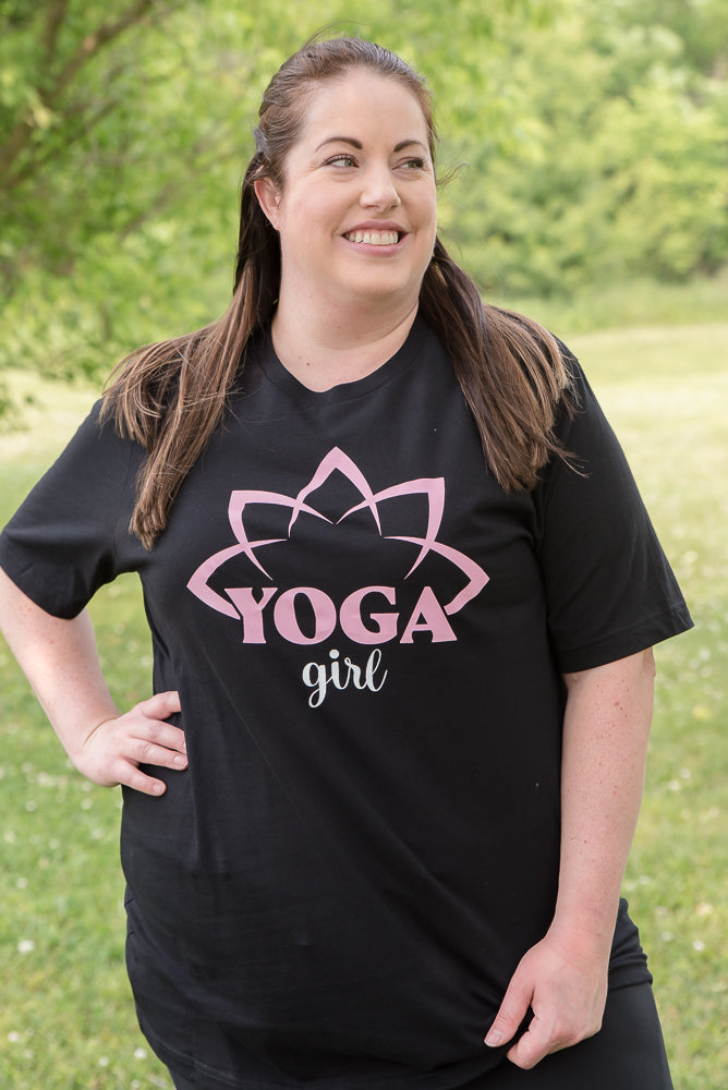 Yoga Girl Graphic Tee