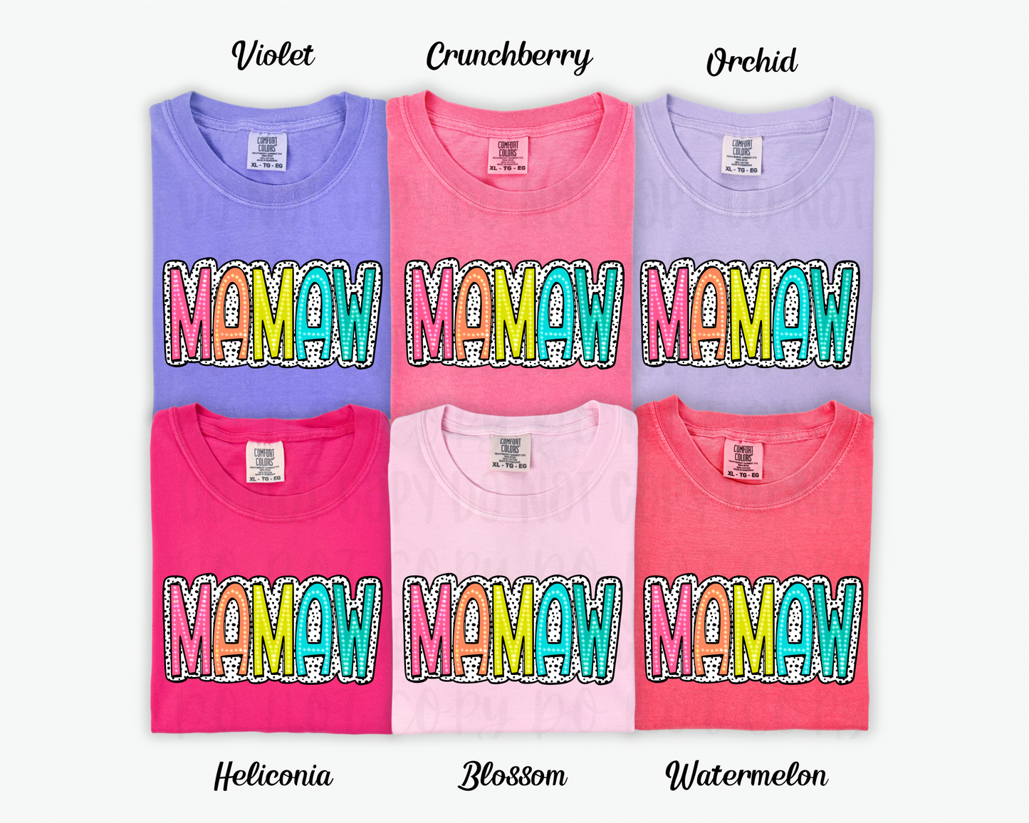 Dalmatian Tee - Multiple Names & Colors