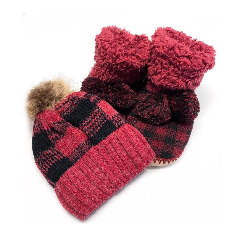 Winter Wonderland Beanie in Red